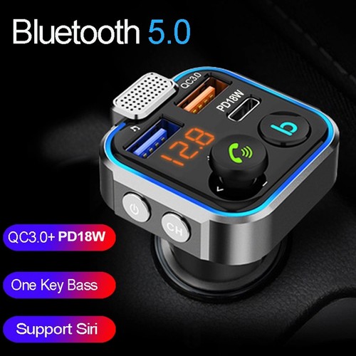 Bluetooth Car FM Transmitter MP3 Player Handsfree Radio Adapter Kit USB Charger☏ - Picture 10 of 10