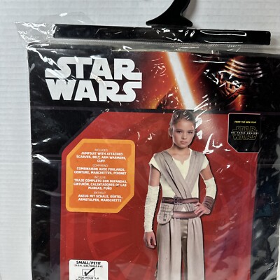 Star Wars Rey Kostüm Für Kinder – Größe 5/6, Aus 'The Force Awakens', Inkl. Oberteil & Rock