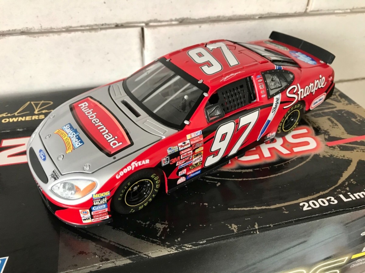 Kurt Busch #97 Rubbermaid 2003 Ford Taurus, Team Caliber Owner