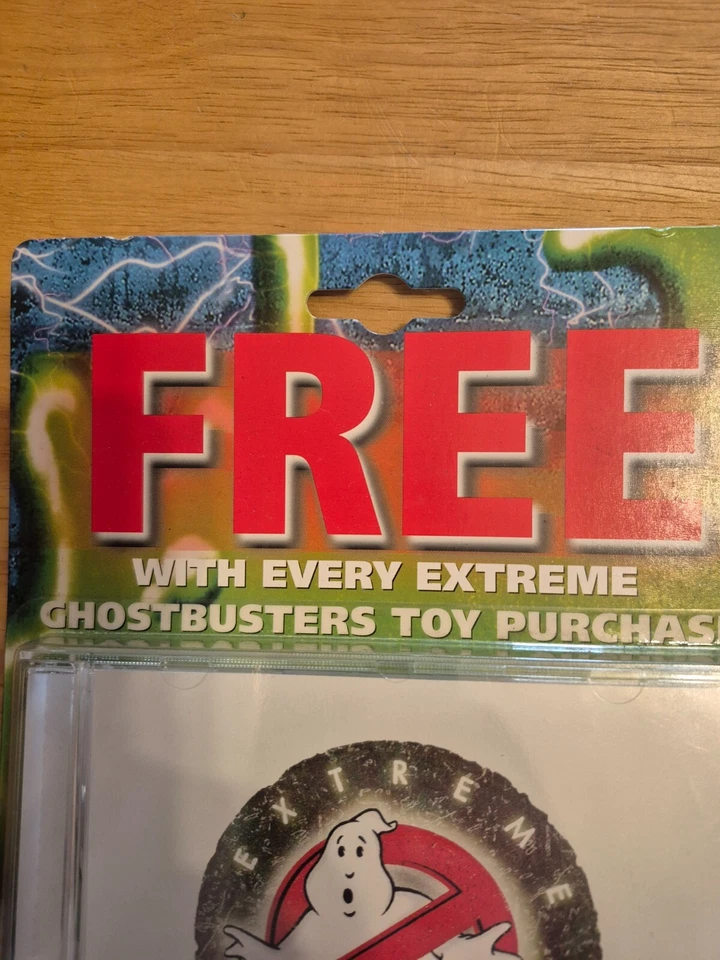 Trendmasters Extreme Ghostbusters 1997 - promo cd - still on card - EGB Foto 2 de 4