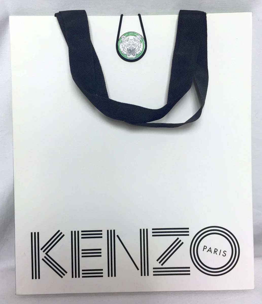 KENZO PARIS Paper Gift Shopping Hand Bag 10x11.75x4.5 Dress Skirt Shirt Jacket