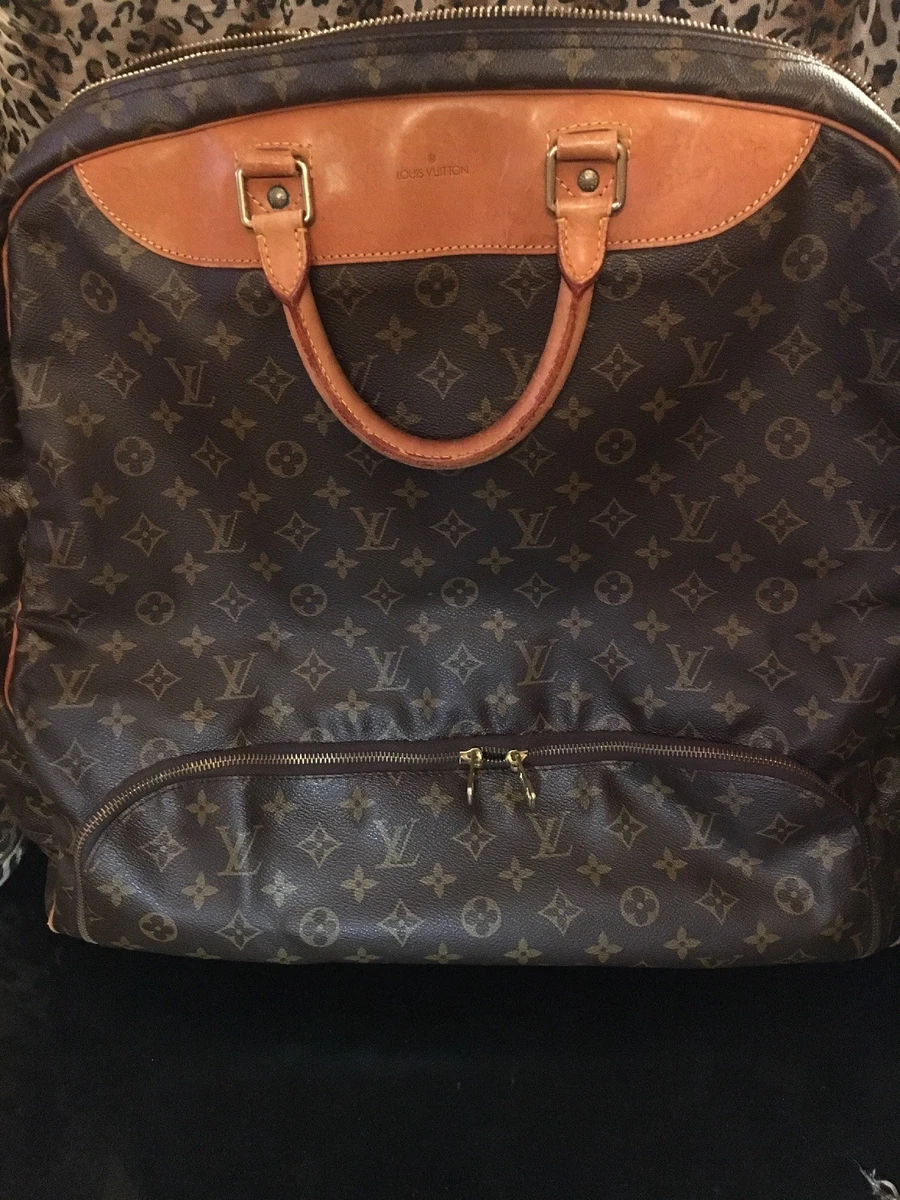 AUTH LOUIS VUITTON MONOGRAM EVASION TRAVEL BAG (M41443LVU1490IA5)BROWN