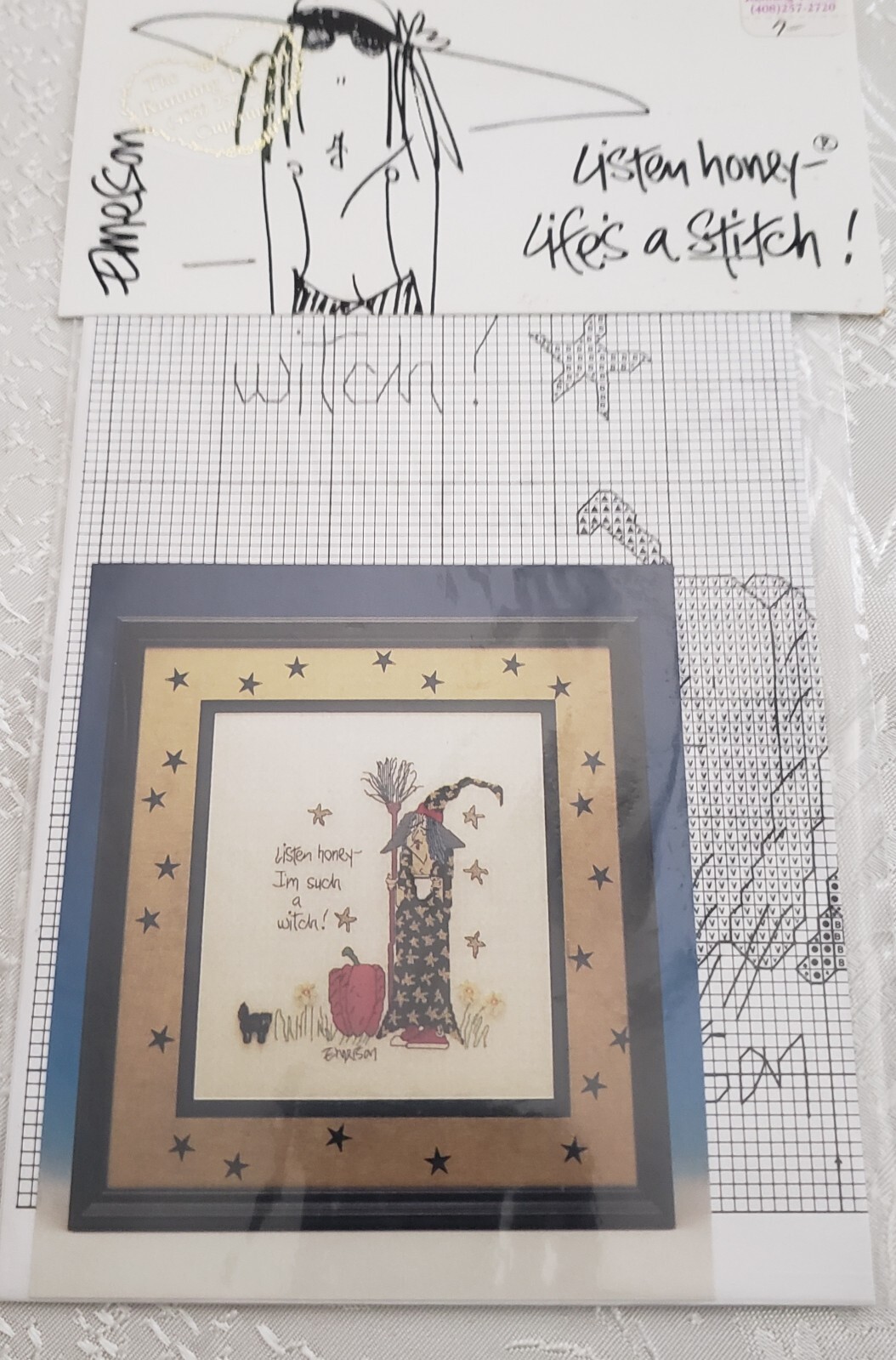 Twisted Threads Counted Cross Stitch Patterns Emerson Life Is A Stitch Lot Of 7