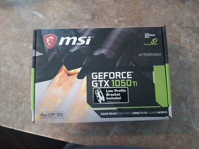 msi geforce gtx 1050 ti