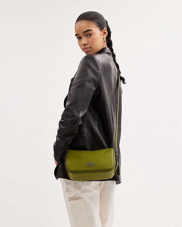 CALYPSO MEDIUM LEATHERショルダー NWT Coach CY707 Kailey Shoulder/Crossbody Bag Refine Pebble