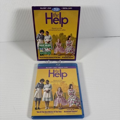 The Help (Blu-ray/DVD, 2011, 3-Disc Set, Includes Digital Copy Disc )