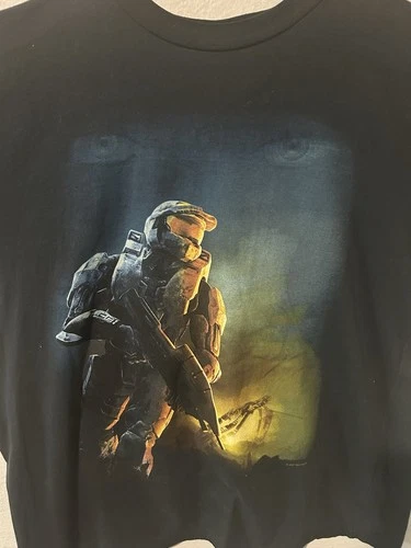 Vintage Halo 3 XBox 360 Videogame Promo T Shirt Xl
