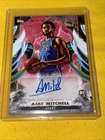 2024-25 Topps Inception Rookie Autographs Ajay Mitchell  #RA-AM Red /75 (AU, RC)
