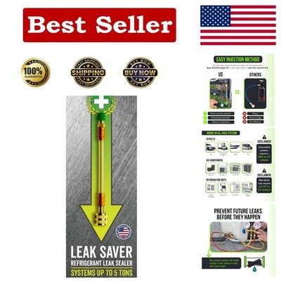 Direct Inject AC Leak Sealer for All HVAC Systems Up to 5 Tons   Efficient Fix