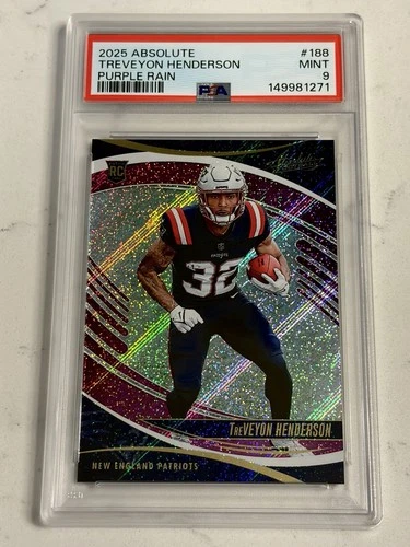 2025 Panini Absolute TreVeyon Henderson Base (PSA 9)