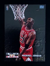 Michael Jordan Harold Miner 1993-94 Hoops Face to Face #FTF10 Insert B