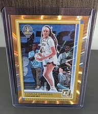 2025 Panini Donruss WNBA - Kamilla Cardoso #32 Orange Laser /199