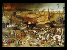 The Triumph of Death Pieter Brueghel the Elder 1562 Painting Poster Art Print