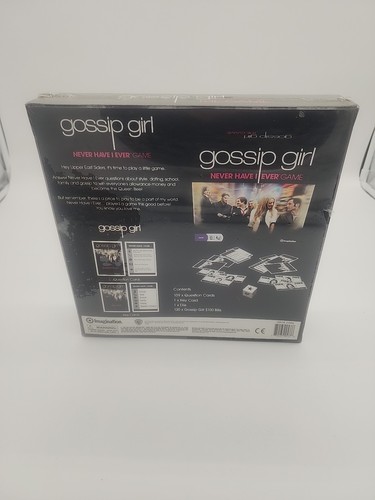 Gossip Girl Never Have I Ever Game The TV Series Question Card Game NIB Sealed - Picture 4 of 8