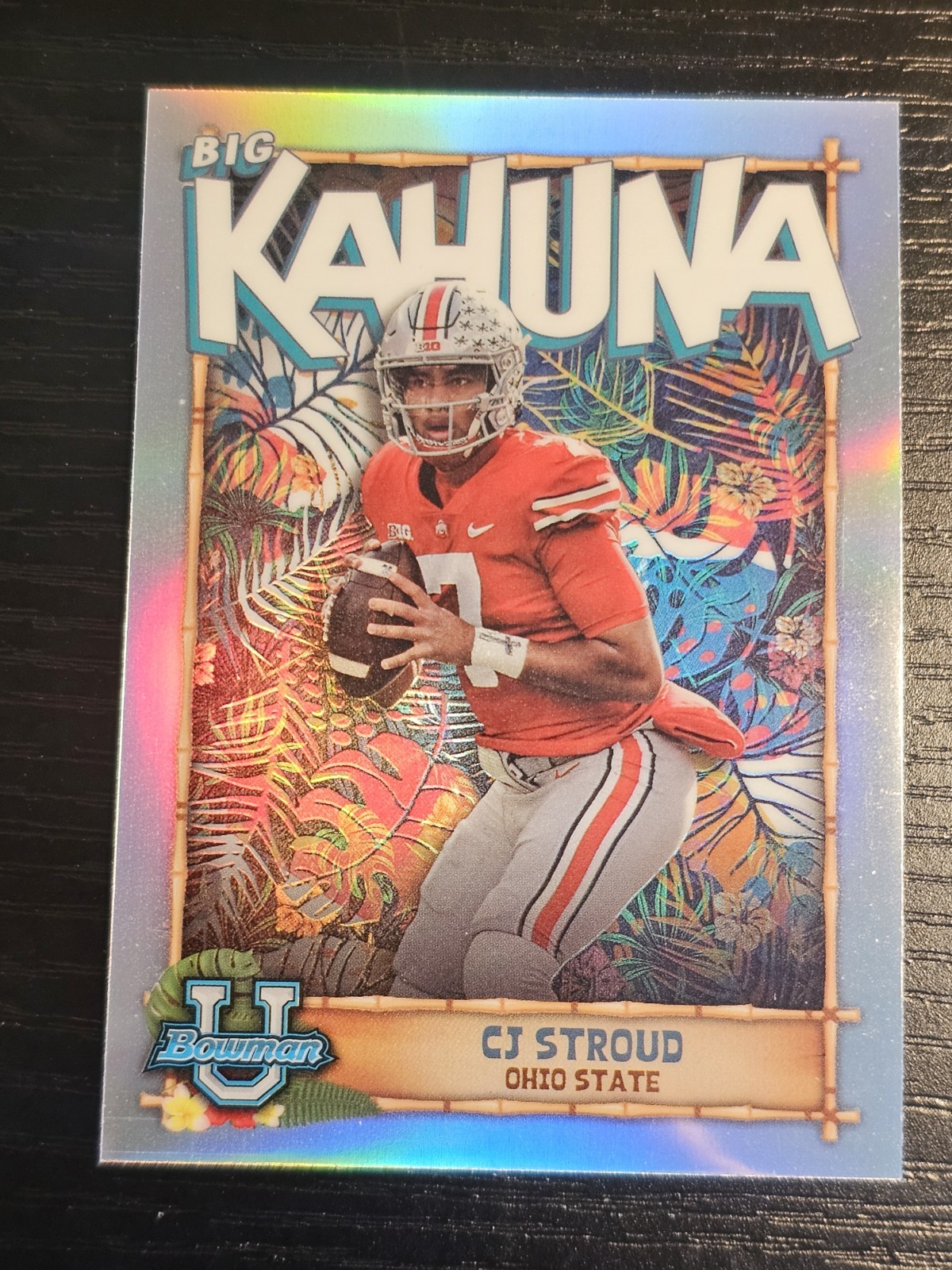 2022 Bowman University CJ Stroud Chrome Big Kahuna SSP
