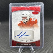 2021 Sage Aspire - Sam Cosmi #ASP-22 Red (AU, RC)