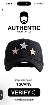 Barbas Hats x CT  Rockstar  Authentic, Website And IG Available