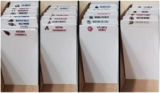 BUNDLE - 4 League GRADED Size Dividers - *NFL *MLB *NBA*NHL !