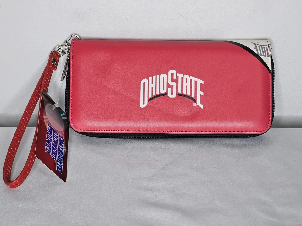 Ohio State Buckeyes NCAA Red Hand Purse/Wallet New With Tags - Image 3 of 4
