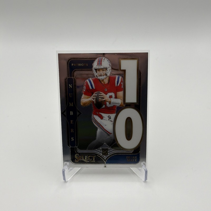 2024 Panini Select - Select Numbers Drake Maye #20 (RC)
