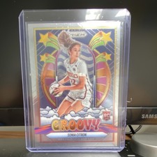 Panini 2025 WNBA Prizm Groovy Rookie Sonia Citron Washington Mystics #13