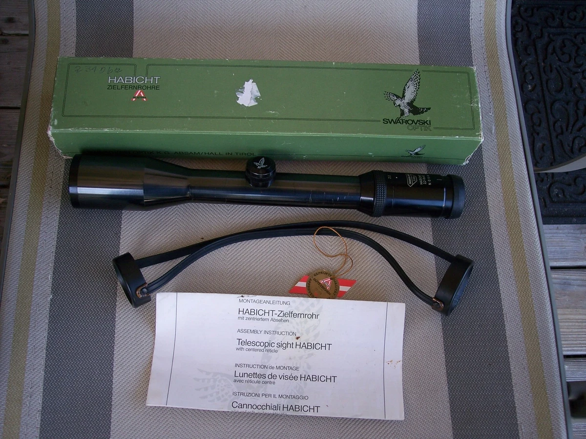 Swarovski Hunting Rifle Scopes 9x Maximum Magnification for sale
