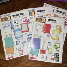 Scrapbook Fun Kits Lot Of 4 Pks Vacation, School Days You re a Star - Nee