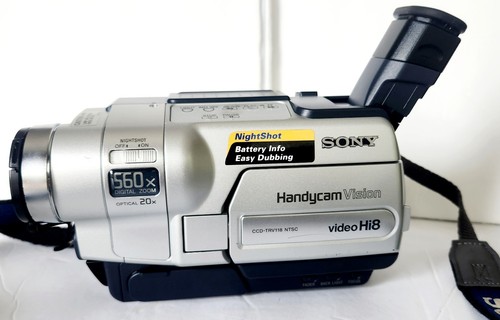 Sony Handycam CCD-TRV118 Vision Video Hi8 Camcorder Night Vision NICE!! - Picture 3 of 18