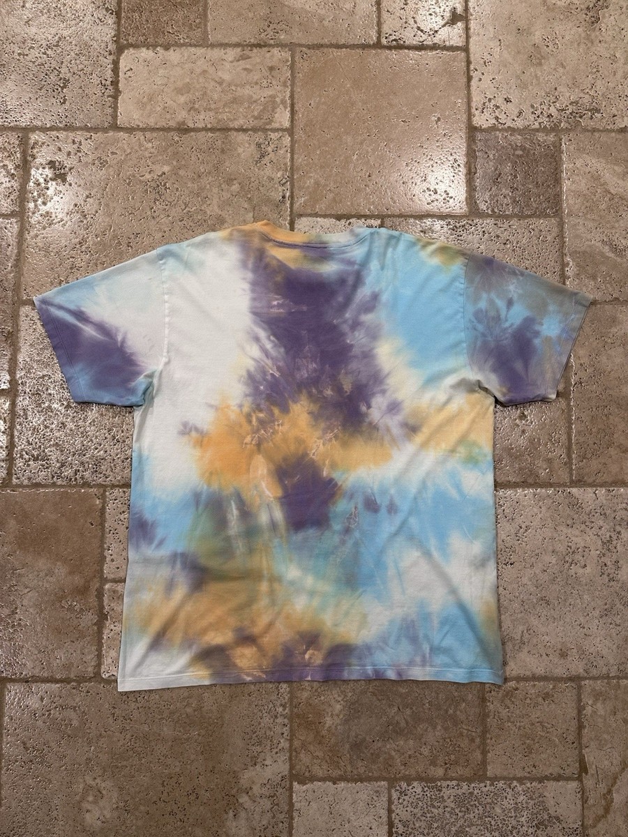 Celine x Hedi Slimane Studded Logo Tie Dye T-Shirt | eBay