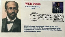 RKA Cachets 3182L CTC 1900s W E B Du Bois NAACP Founder
