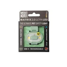 Max & Molly Matrix 2.0 Ultra Led Pet Safety Light (Jade)