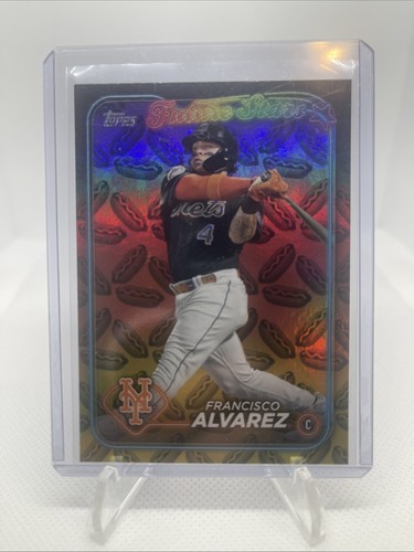 2024 Topps Series 2 Future Stars Hot Dogs Francisco Alvarez #383 New York Mets