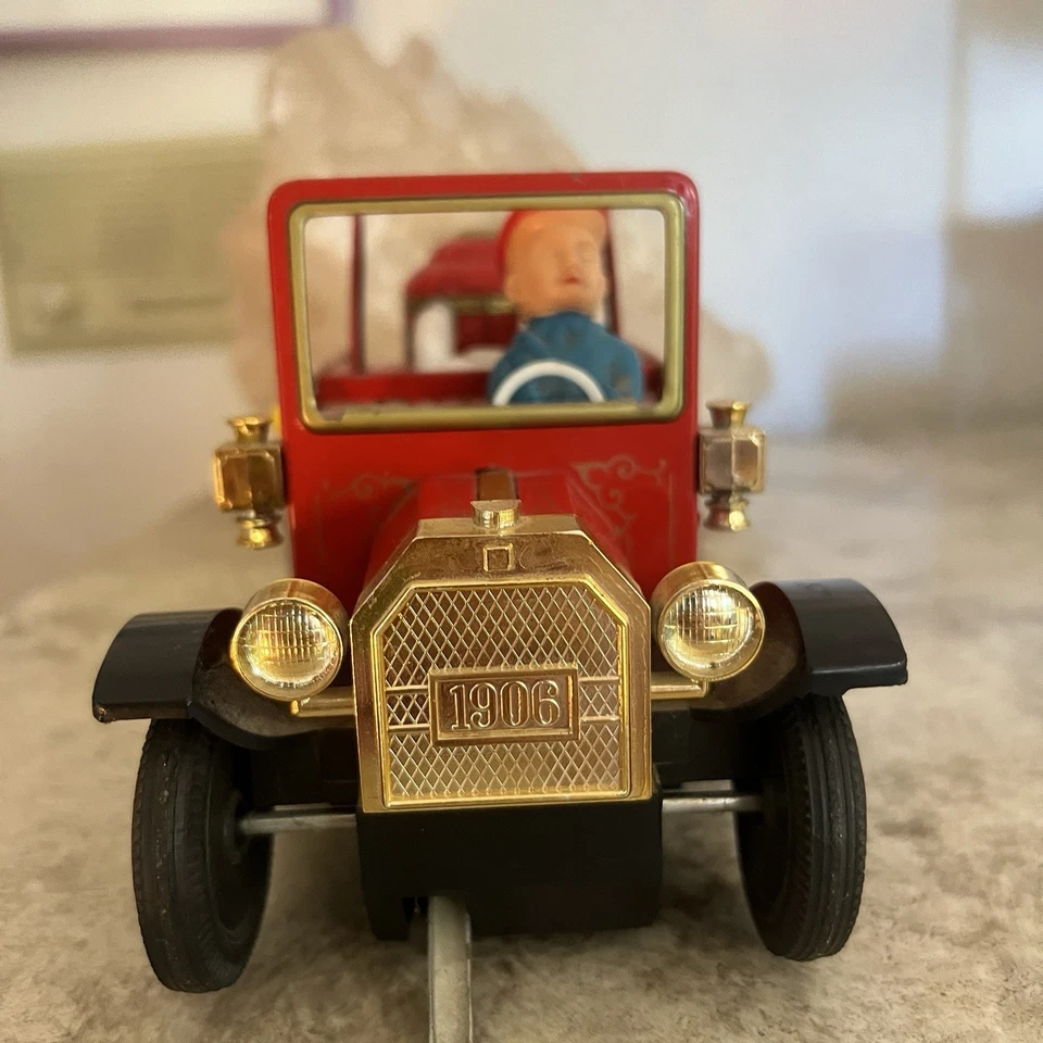 Camión de bomberos de juguete Bandai de colección bombero luchador gráficos de hojalata hechos en Japón Foto 2 de 4