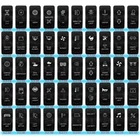 Laser Etched Replacement Cap Cover ONLY Car Boat Truck Waterproof Rocker Switch