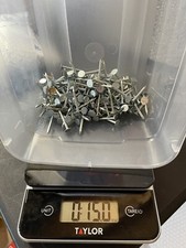 15oz of Grip Rite 11 ga X 1-1/4" Electro Galvanized Roofing 7/16 Head 200 nails