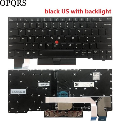 NEW For Lenovo Thinkpad X280 A285 X13 Gen 1 L13 gen 2 Keyboard US - Picture 6 of 7