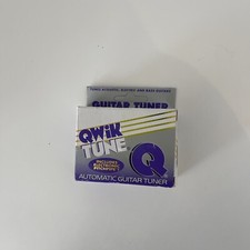 QWIK TUNE Automatic Guitar Tuner Acoustic, Electric, Bass, Hands Free