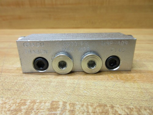 Graco MSP-40S Lubriquip Modular Divider Valve 562718 - Picture 2 of 4