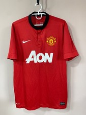 Manchester United 2013/14 Home Football Shirt Nike Soccer Jersey Nike Soccer