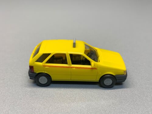 Fiat Tipo compact city car piccola city car città auto taxi giallo auto Rietze H0 1:87 - Foto 8 di 12