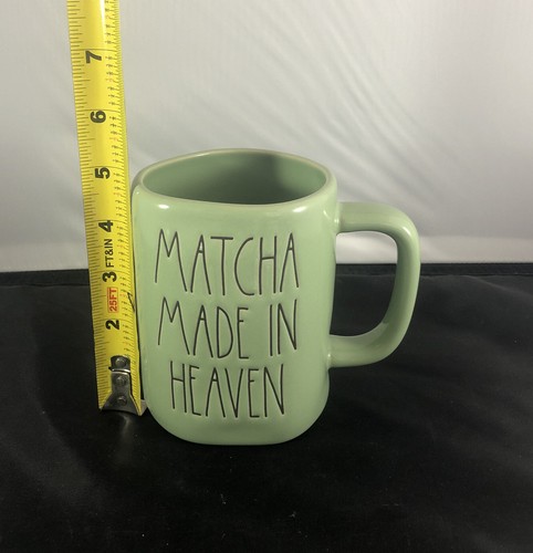 Tazza da tè caffè verde Rae Dunn MATCHA MADE IN HEAVEN San Valentino NUOVISSIMA - Foto 5 di 5