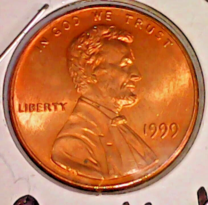 1999 Lincoln Memorial cent "HIGH MINT STATE condition", CLOSE AM nice coin - Image 2 of 4