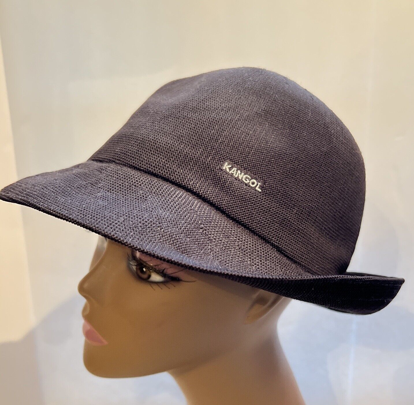Kangol Tropic Bucket Hat Fedora Medium Unisex Dark Blue Style Core