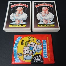 1987 GARBAGE PAIL KIDS 6th SERIES 6 COMPLETE 88-CARD SET 1986 + FREE WAX WRAPPER