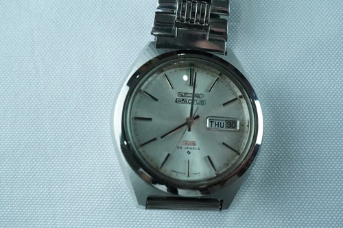 SEIKO  5 ACTUS  SS  6106-7490  25 JEWELS   AUTOMATIC  JAPAN  WATCH