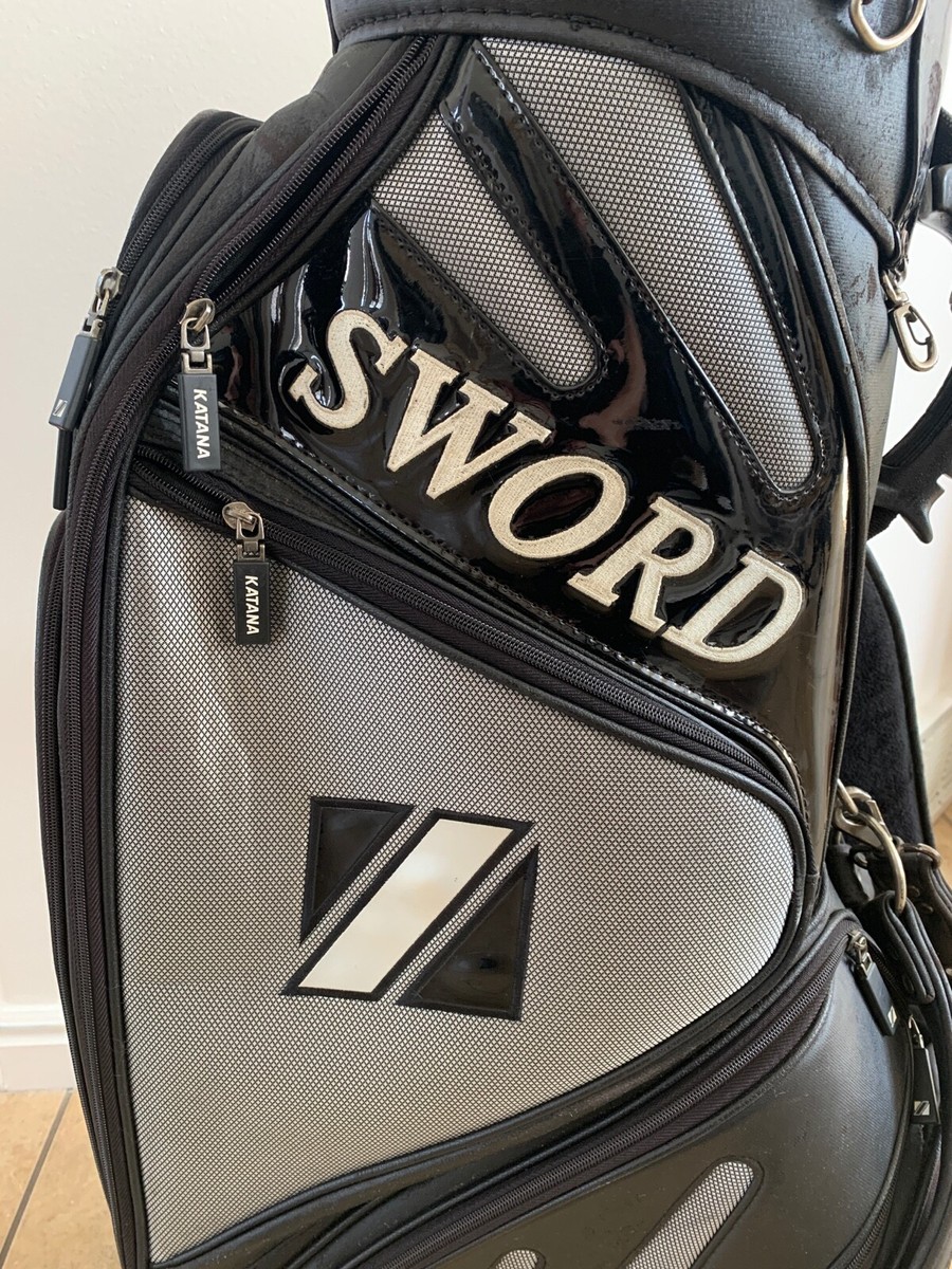 KATANA GOLF SWORD キャディバッグBLACK カタナゴルフ】SWORD キャディバッグ ゴルフバッグ - メルカリ