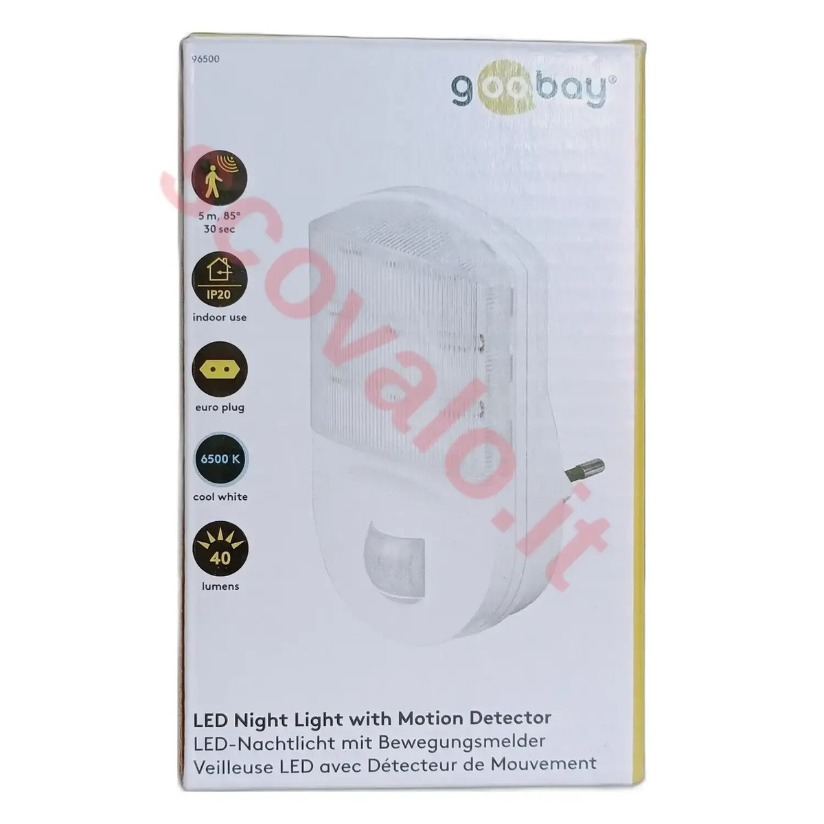 Lampada LED Segnapasso da Esterno con Sensore Crepuscolare - Illuminazione Led - Lampade e Illuminazione - Elettronica