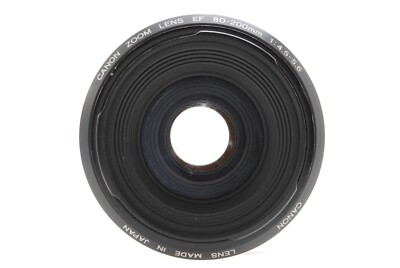 Excellent] Canon Zoom Lens EF 80-200mm f/4.5-5.6 Ultrasonic Japan