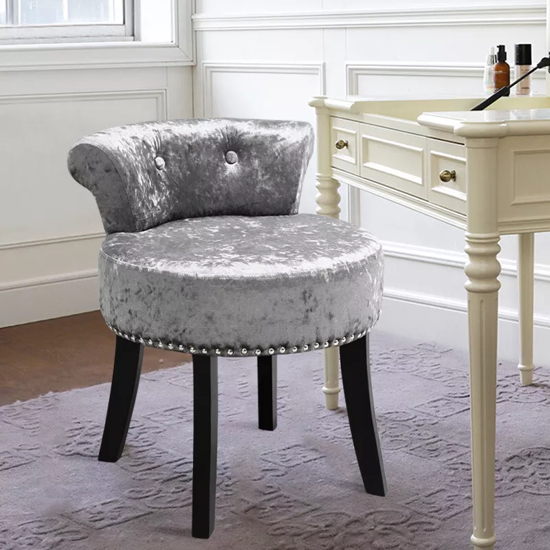 Velvet chair for dressing table outlet