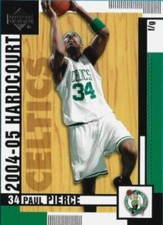 2004-05 Upper Deck Hardcourt  Boston Celtics Basketball Card #5 Paul Pierce